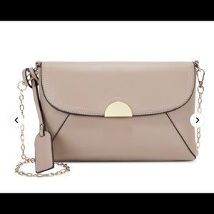 Sole Society Faux Leather Clutch